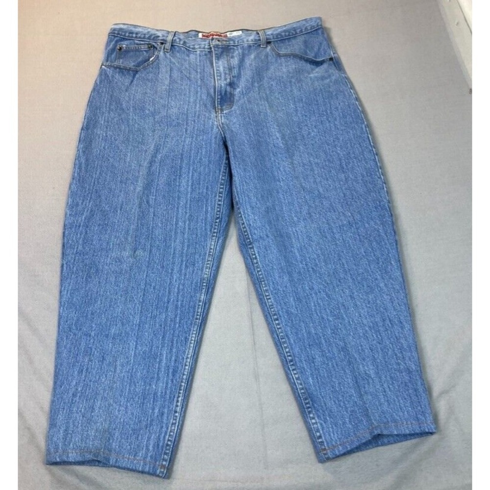 American eagle shorts long 40X25 Mens Loose Blue Denim  jeans pockets‎ Grunge